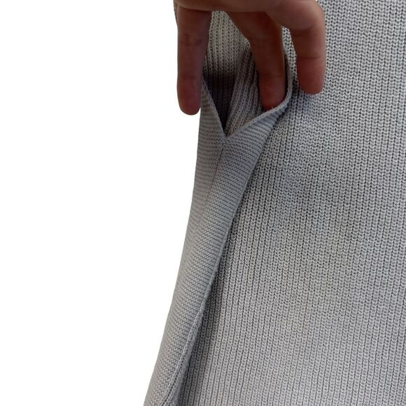 J. Jill Wearever Collection Marble Grey Tunic Top Size MP - Picture 8 of 12